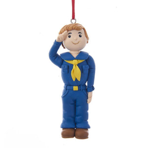 Kurt Adler 3.5" Claydough Cub Scout Ornament        , BS2181C