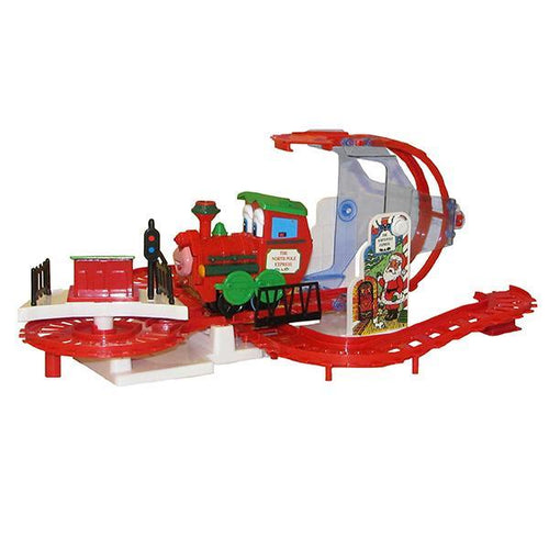 Kurt Adler Battery-Operated Musical North Pole Express Train, C2064N