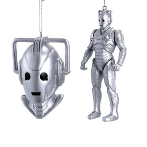 Kurt Adler 3.5-4.5" Dr Who Cyberman Figure/Bust, DW1153