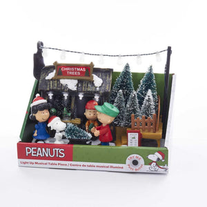 Kurt Adler 7" Battery-Operated Peanuts Musical Animated Table piece, PN5181